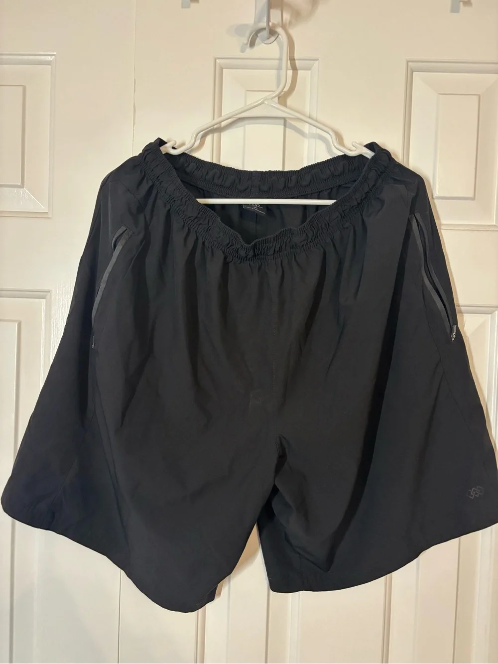 Black Women's Elastic-Waist Bermuda Shorts